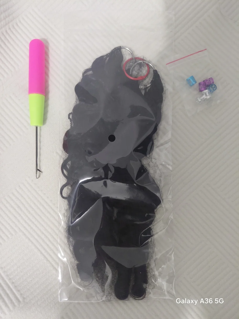 Black Crochet Passion Twist Hair Extension Pack